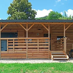 Mobil-home Isole Avec Jacuzzi - La Cubaniere Chalet Cublize
